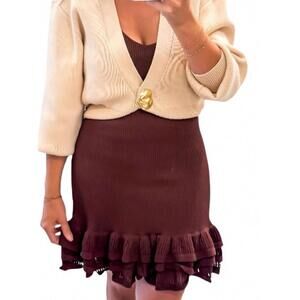 NEW EVENUEL to be loved knit cardigan in beige